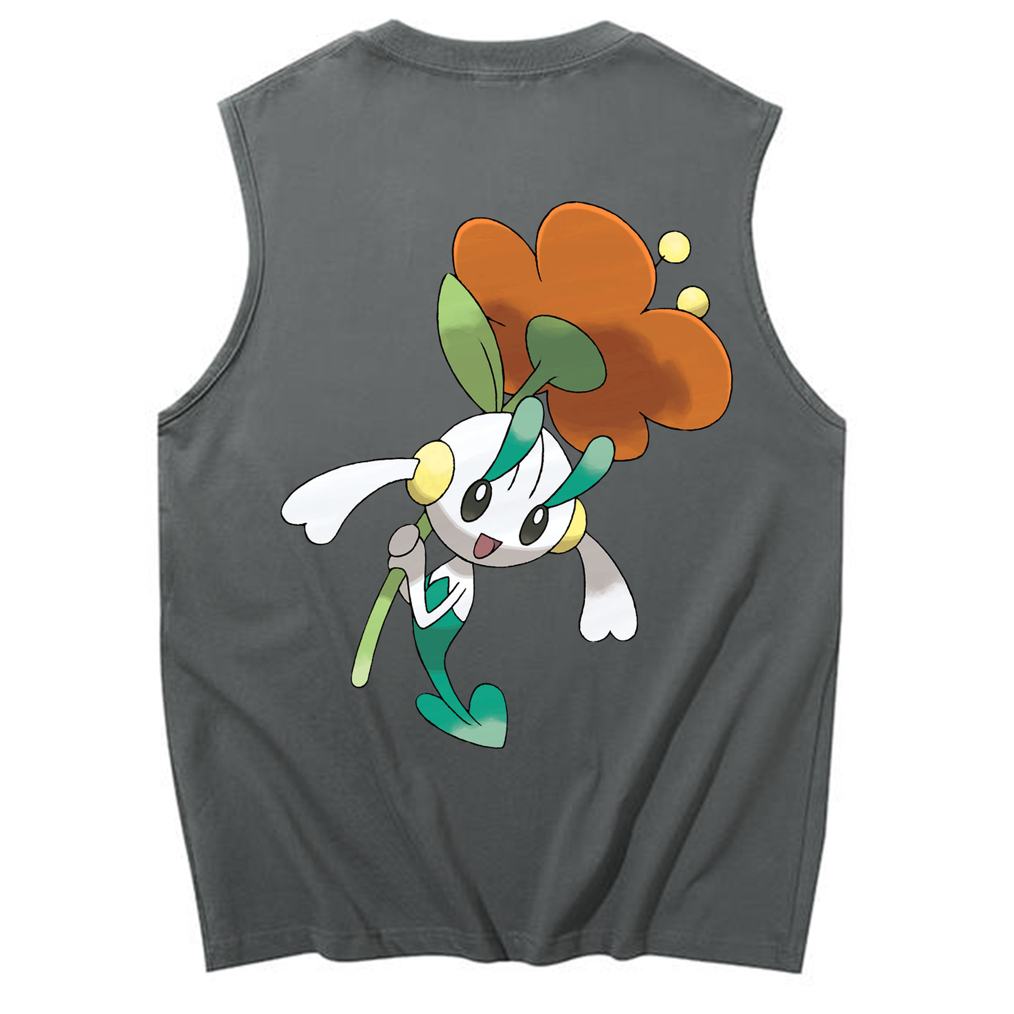 （画像用） ポケットモンスター Pokémon コットン100％タンクトップ（背面プリント）